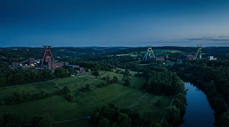 Nordrhein-Westfalen Panorama – Industriekultur und grüne Hügel